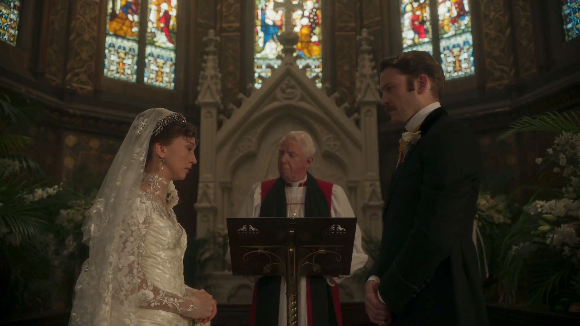 Gladys marries the Duke (Image via Max)